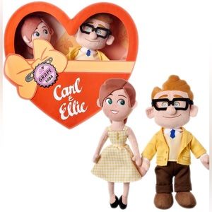 Disney Pixar UP Carl & Ellie Plushies